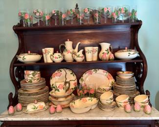 Vintage Franciscan "Desert Rose" with many hard to find pieces