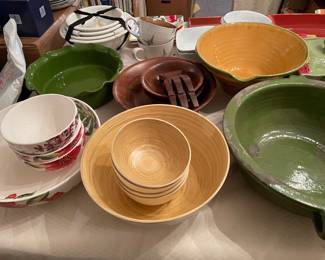 Pier One Bowl Sets, Salad Sets, Bowls