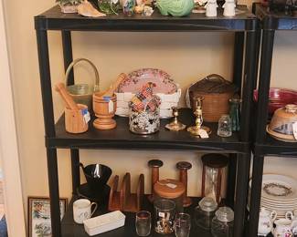 Stengel pieces, mortar and pessels, retro trays