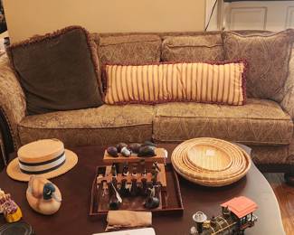 Great tapestry sofa and love seat.