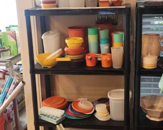 Lots of Tupperware