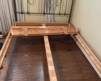 King Size Bed foundation and Headboard