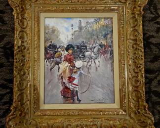 French street painting