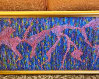 The dance, artist signed original art