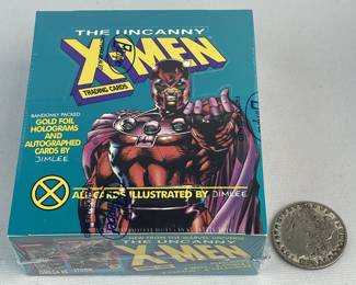 1992 Impel The Uncanny X-Men Jim Lee Art Magneto Cover Trading Card Hobby Box FACTORY SEALED