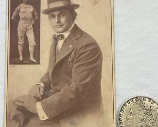 RARE SIGNED The Ringlings 1916 "Great Ringling" Ringling Bros. Circus Postcard