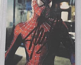 2002 Topps #40 Spider-Man Movie "Spidey and The City" STAN LEE SIGNED w/ COA