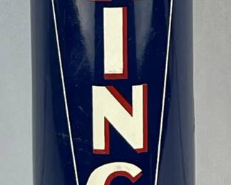 Vintage Rare Original Viking Snuff Tobacco Can Dispenser Store Metal Display