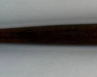 RARE c. 1911 Frank "Home Run" Baker J.F. Hillerich & Son Full-Size Decal Baseball Bat UNCRACKED