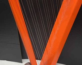 Orange Harpsicle Harp Co Childrens Harp With Strap 