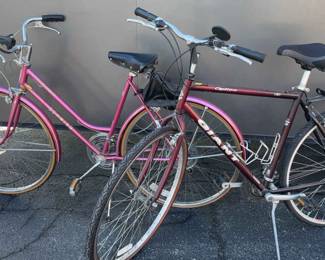 Schwinn And Giant Bicycles 