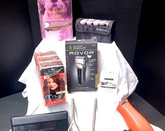 3 Hair Color Reds, Rovor Shaver, Remington Clippers,Curling Irons,Curlers, Dog Clippers,Hair Dryer