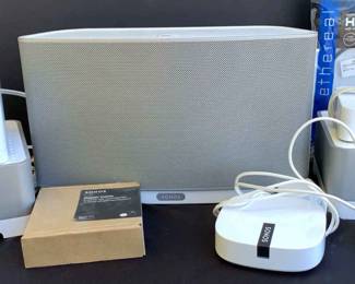 Sonos Wireless Music System Play 5, Connect Amp, Wireless Home Audio Reciever, Repeater Extender, 