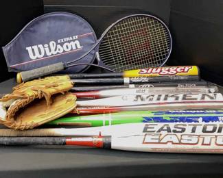 A Farewell To Legends Limited Edition 54 Of 500 MLB Players, Other Bat, Glove , Tennis Racket