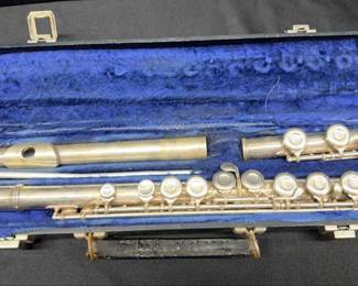 Flute With Case