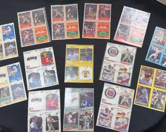 Baseball Card Box Bottoms