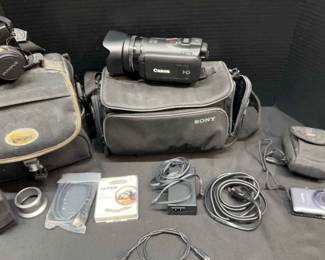 Canon Vixia HF G10 Olympis C4040 Zoom