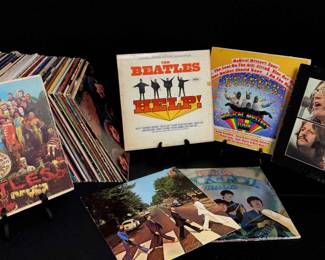 Vintage Vinyl Record Collection, Beatles