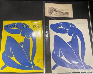 Various Art Prints Originals in 2 Portfolios