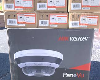 Hikvision Pan By 4 Directional Multi sensor Network Camera, 6 Camera Brackets