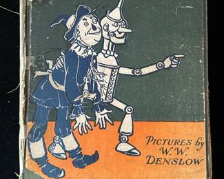 Vintage 1903 The Wizard of Oz, by L.Frank Baum HardBack book