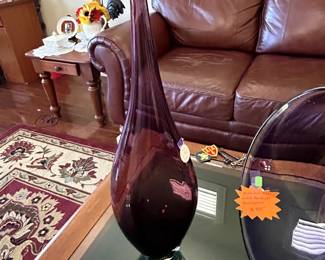 Hand blown Murano glass