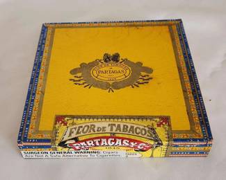 Flor DE Tabacos 1845 Cigar Box 