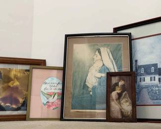 Framed Baby Scenes, Home Nature