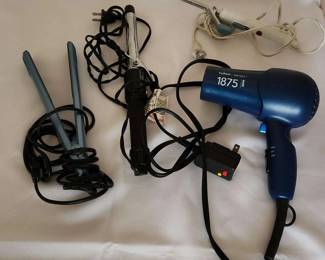 Hair Dryer and Curling Irons