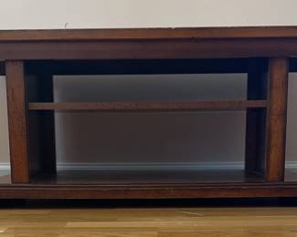 Wood Sofa Table with Removeable Shelf
