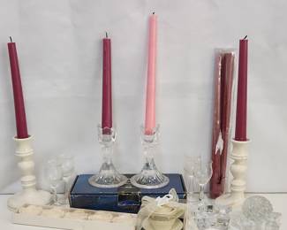 Large Candle Lot
