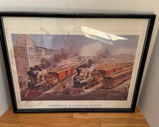 American Railroad Scene