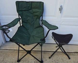 Pair Of Camping Outdoor Chairs