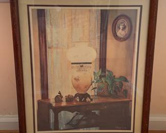 The Lamp Framed Picture 