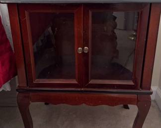 Cute Side Table With Doors