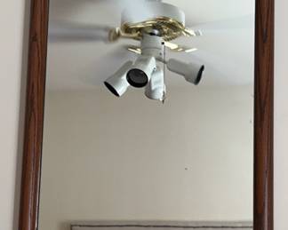 Mirror with wooden Frame