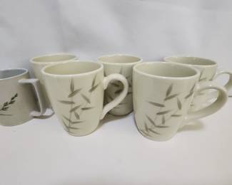 Leafy Green Mugs