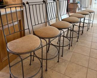 Quality counter stools.  8 available