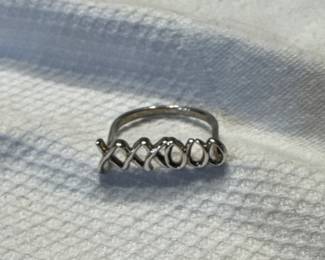 Tiffany & Co. Graffiti Love and Kisses ring by Paloma Picasso