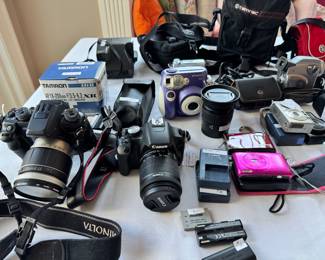 Great selection of cameras and accessories