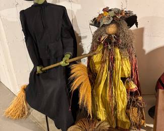 Large Halloween decor.