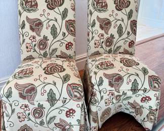 2 - Slipper chairs