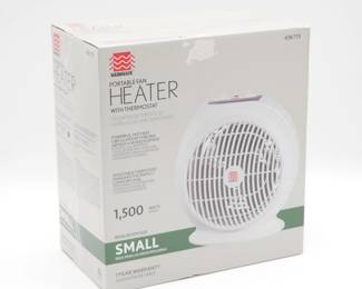 WarmWave™ Portable Fan Heater with Thermostat