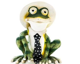 Large Frog Figurine