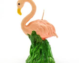 Flamingo Candle