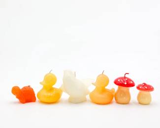 Lot of 6 Small Candles