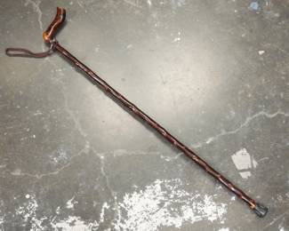 Hand Crafted Wooden Walking Cane