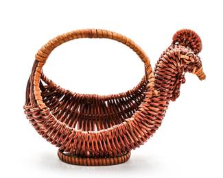 Small Wicker Chicken Basket