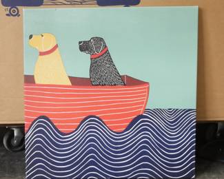 Framed & Signed Art Print ft. Watercolor Ducks