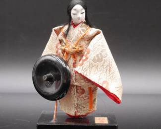 Small Traditional Handmade Japanese Geisha Doll